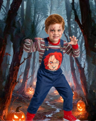 Disfraz de Chucky, modelo 4